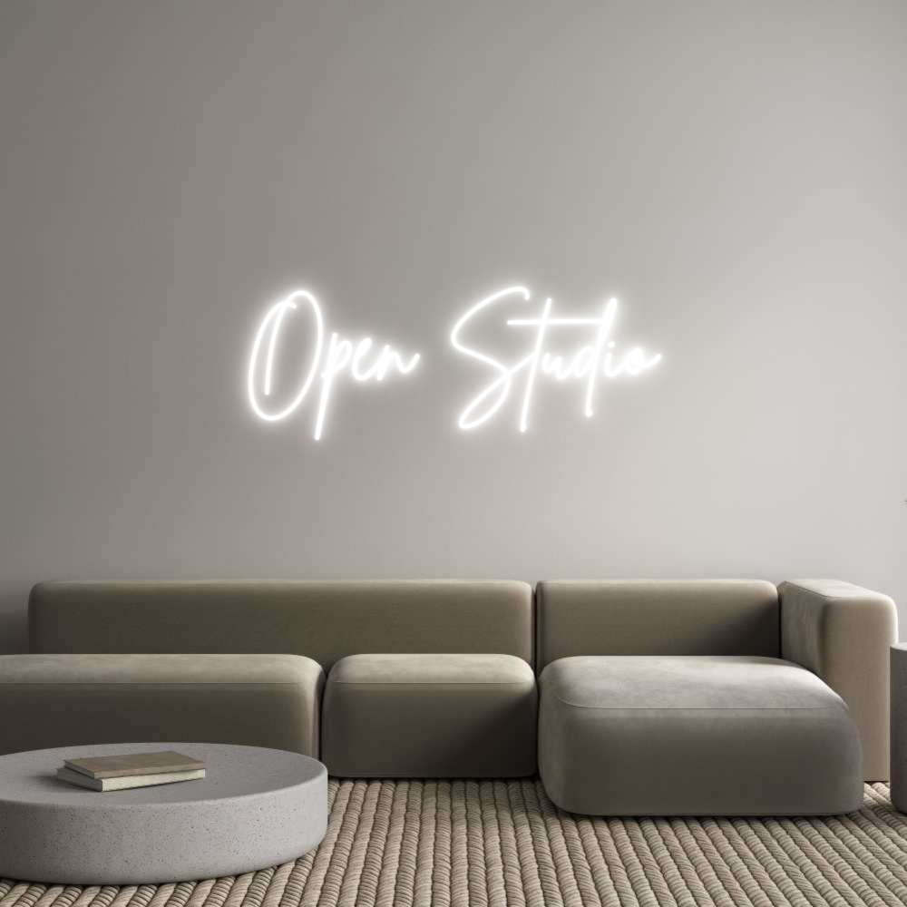 Custom Neon Sign Online Editor Open Studio