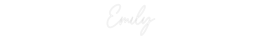 Custom Neon Sign Online Editor Emily