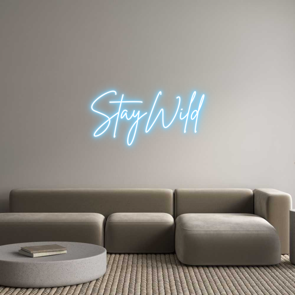 Custom Neon Sign Online Editor StayWild
