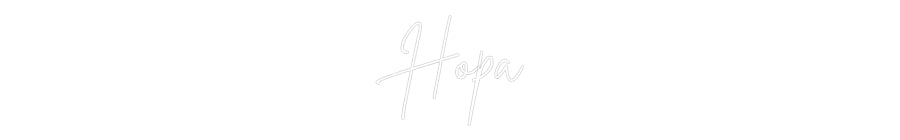 Custom Neon Sign Online Editor Hopa