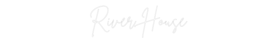 Custom Neon Sign Online Editor River House