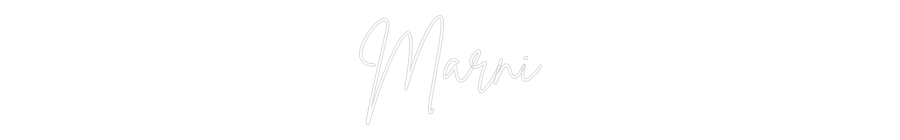 Custom Neon Sign Online Editor Marni