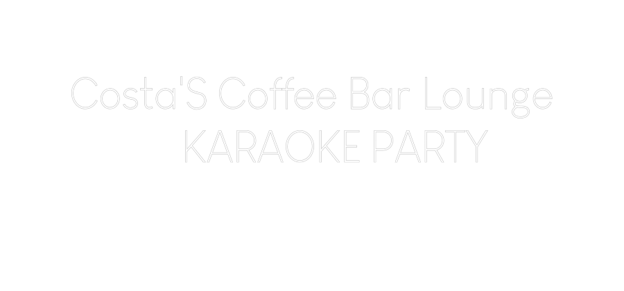 Custom Neon Sign Online Editor Costa's Coffee...