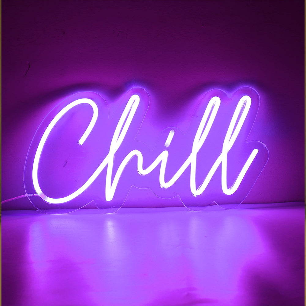 Chill RS LED Neon Sign