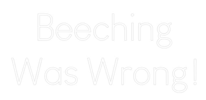 Custom Neon Sign Online Editor Beeching Was Wr... - Planet Neon