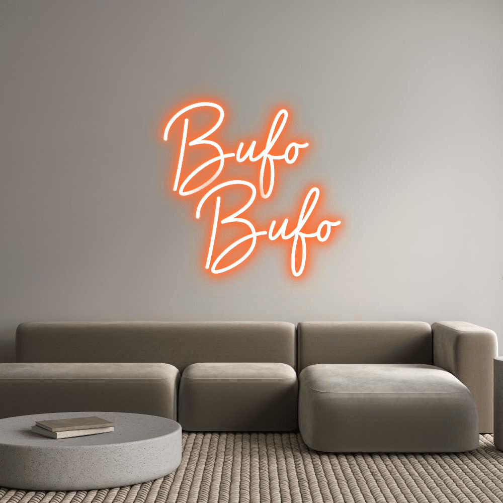 Custom Neon Sign Online Editor Bufo Bufo - Planet Neon