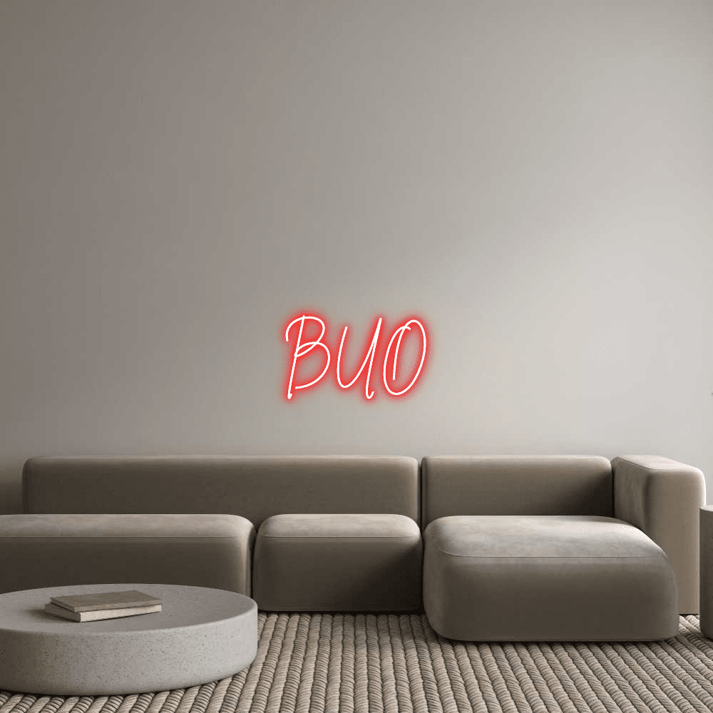 Custom Neon Sign Online Editor BUO - Planet Neon