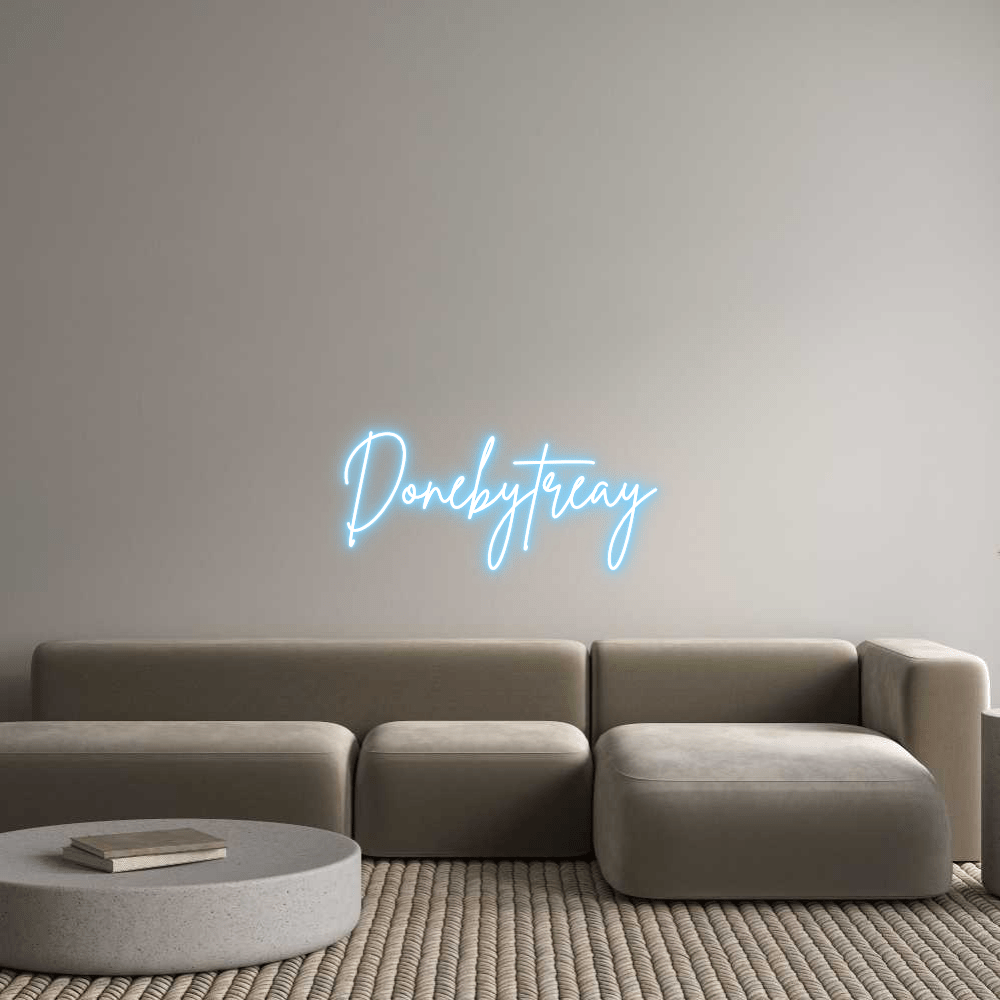 Custom Neon Sign Online Editor Donebytreay - Planet Neon