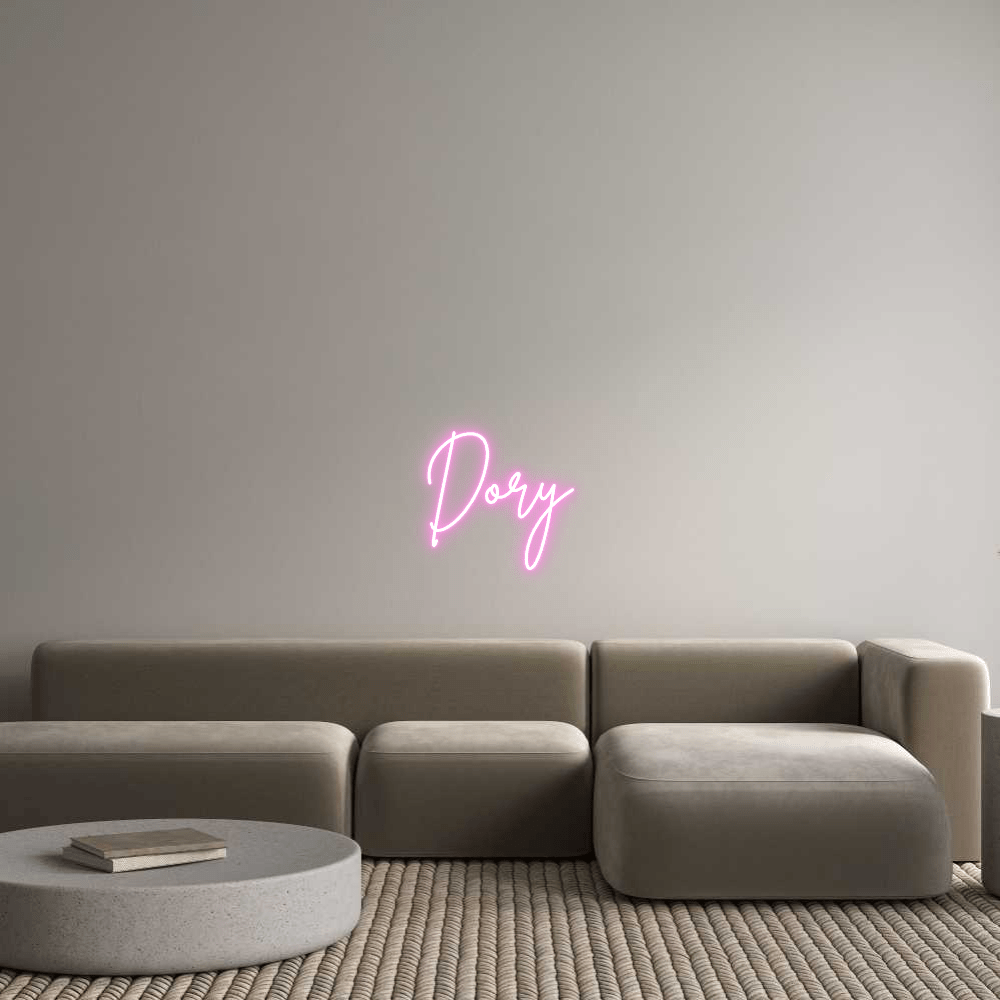 Custom Neon Sign Online Editor Dory - Planet Neon
