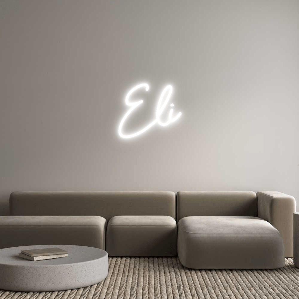 Custom Neon Sign Online Editor Eli - Planet Neon
