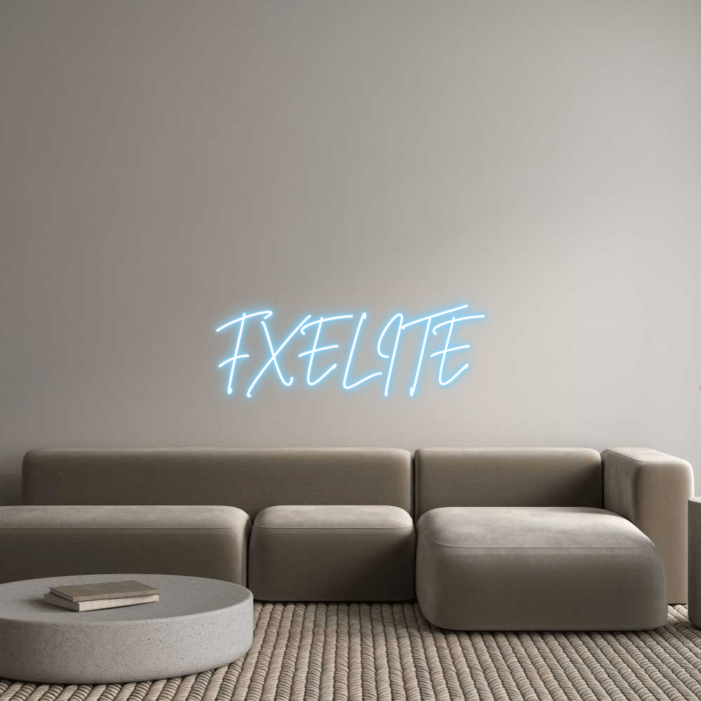 Custom Neon Sign Online Editor FXELITE - Planet Neon