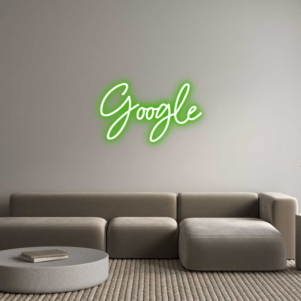 Custom Neon Sign Online Editor Google - Planet Neon
