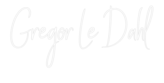 Custom Neon Sign Online Editor Gregor Le Dahl - Planet Neon