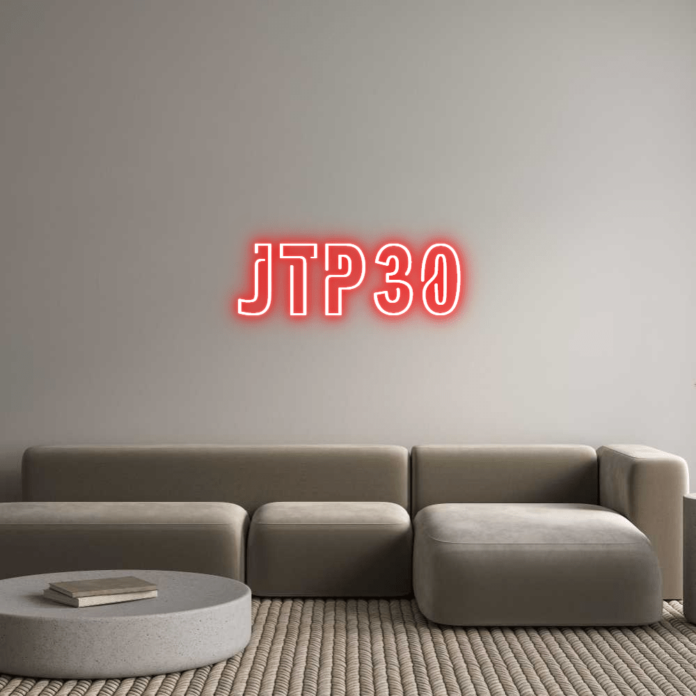 Custom Neon Sign Online Editor jtp30 - Planet Neon