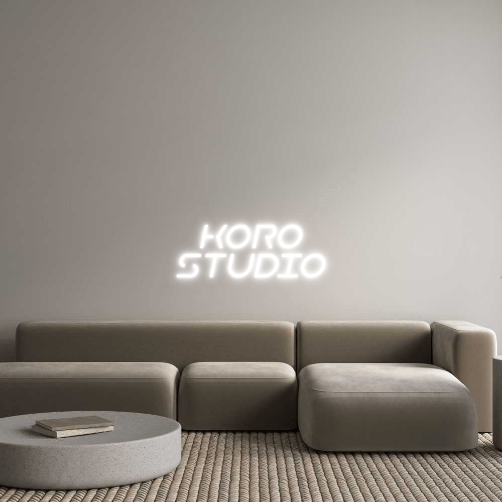 Custom Neon Sign Online Editor KORO STUDIO - Planet Neon