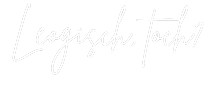 Custom Neon Sign Online Editor Leogisch, toch? - Planet Neon