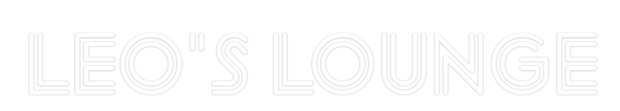 Custom Neon Sign Online Editor Leo's Lounge - Planet Neon