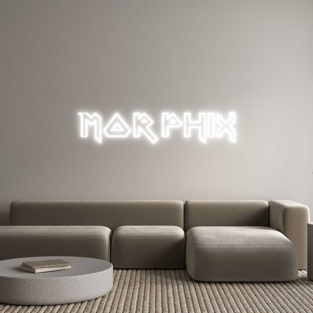 Custom Neon Sign Online Editor MorPhix - Planet Neon