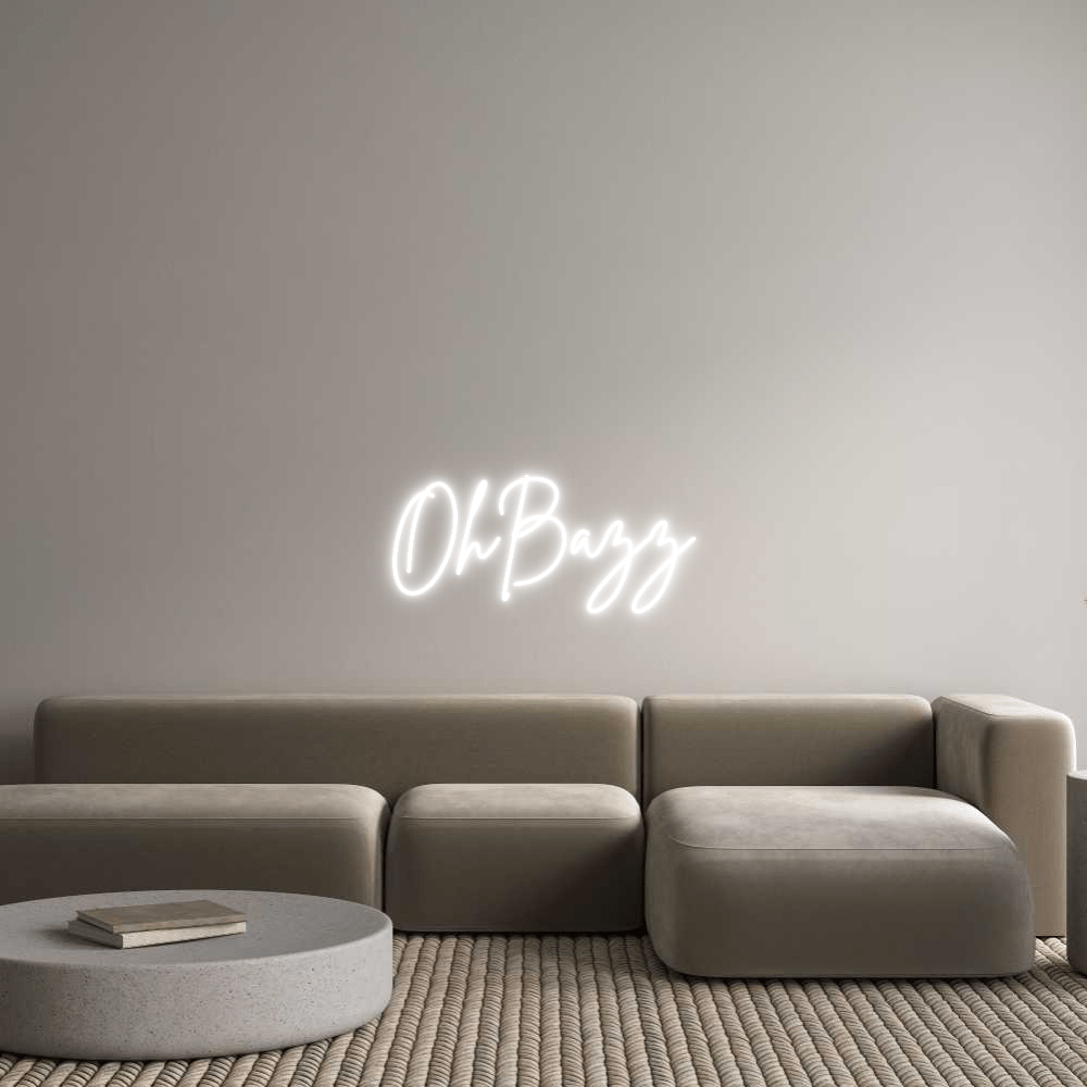 Custom Neon Sign Online Editor OhBazz - Planet Neon
