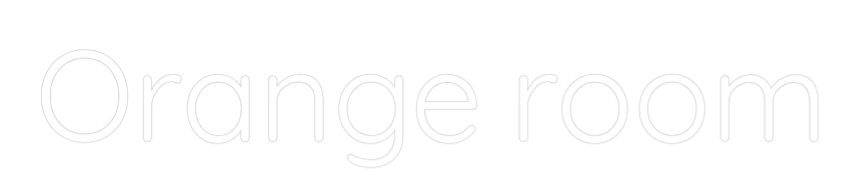 Custom Neon Sign Online Editor Orange room - Planet Neon