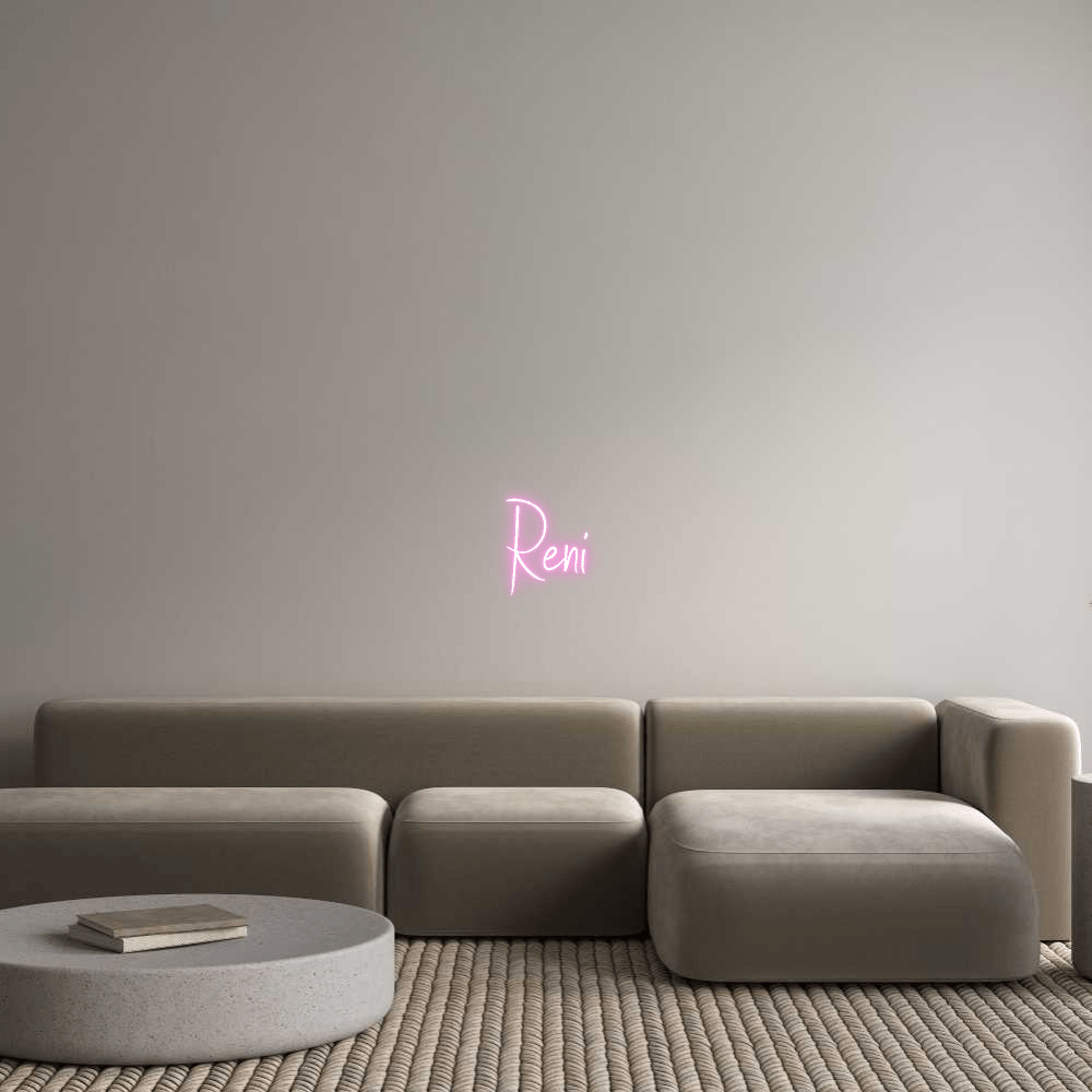 Custom Neon Sign Online Editor Reni - Planet Neon