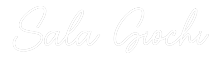 Custom Neon Sign Online Editor Sala Giochi - Planet Neon