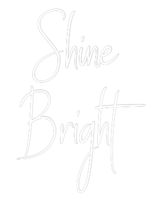 Custom Neon Sign Online Editor Shine Bright - Planet Neon