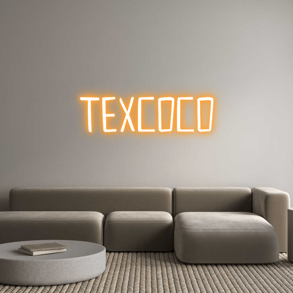 Custom Neon Sign Online Editor TexCoco - Planet Neon