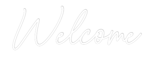 Custom Neon Sign Online Editor Welcome - Planet Neon