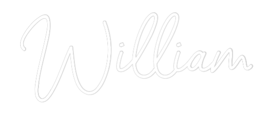 Custom Neon Sign Online Editor William - Planet Neon