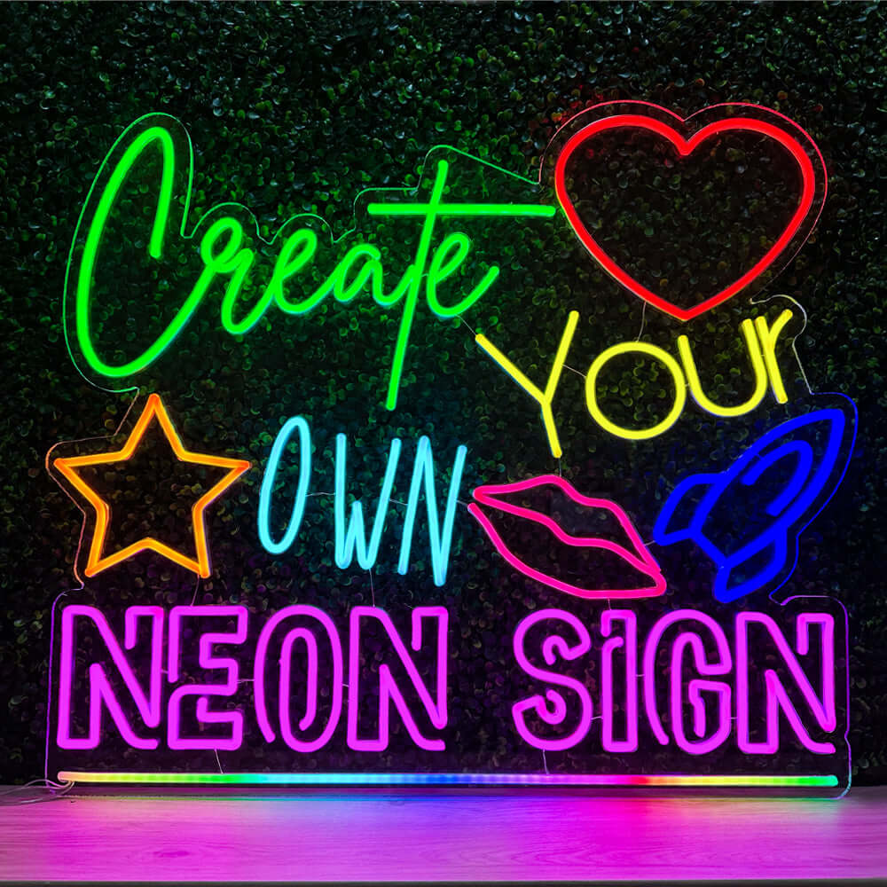 Custom Neon Sign - Online Editor - Made in London - Maak je eigen LED-neonlicht