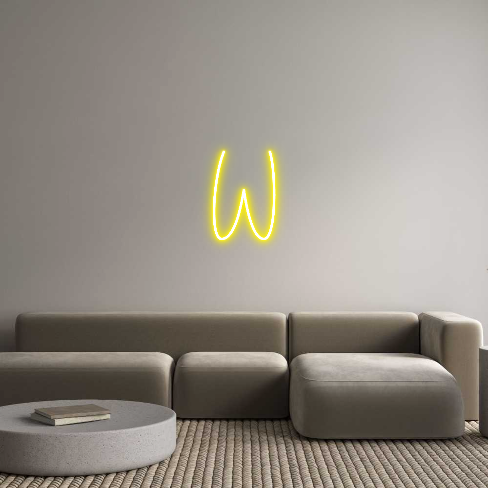 Custom Neon Sign Online Editor W