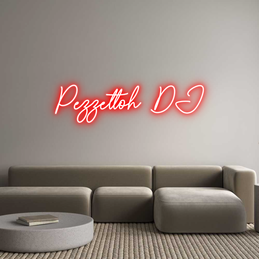 Custom Neon Sign Online Editor Pezzettoh DJ