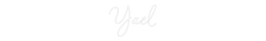 Custom Neon Sign Online Editor Yael
