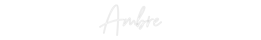 Editor online di insegne al neon personalizzate Ambre