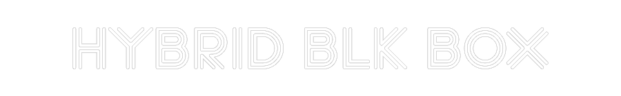 Editor on-line de letreiros neon personalizados CAIXA PRETA HÍBRIDA