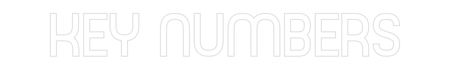 Custom Neon Sign Online Editor KEY NUMBERS