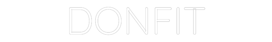 Custom Neon Sign Online Editor DONFIT