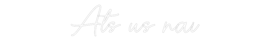 Custom Neon Sign Online Editor Ats us nai