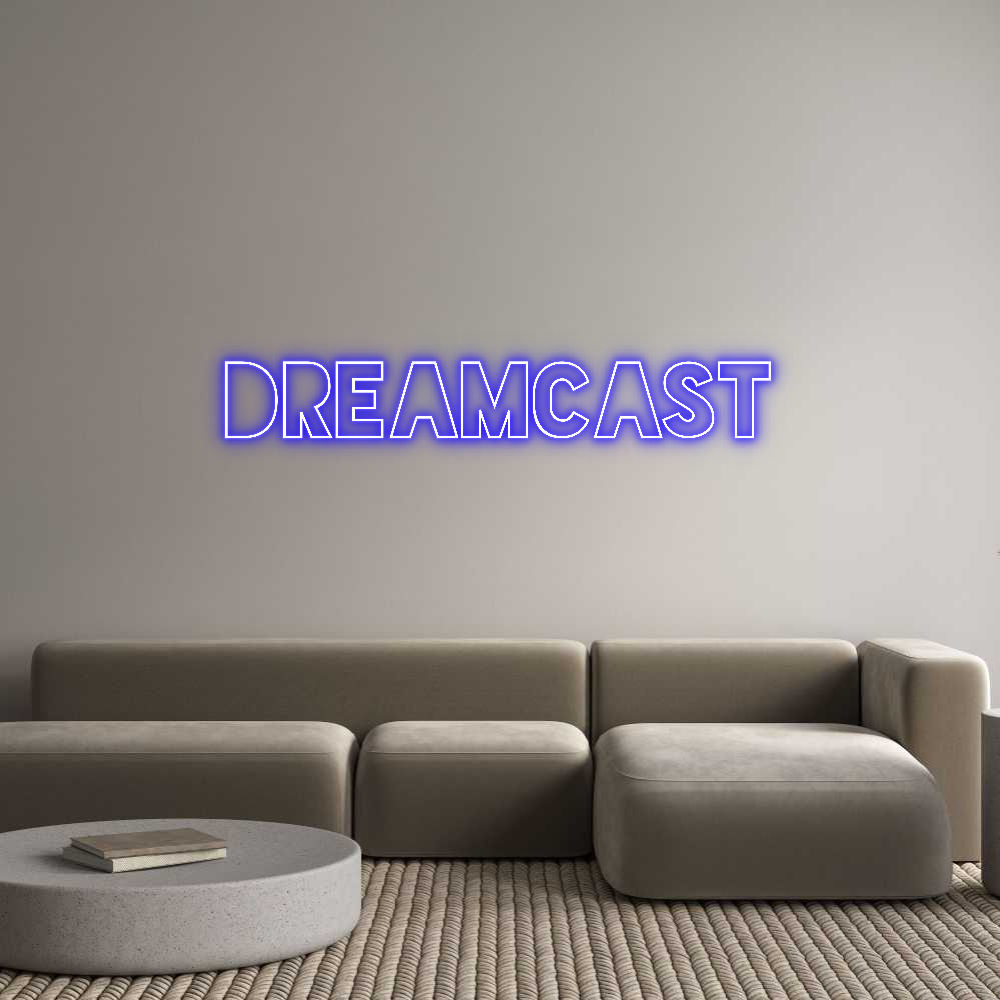 Custom Neon Sign Online Editor Dreamcast