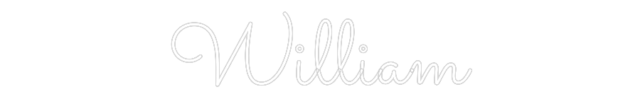 Custom Neon Sign Online Editor William