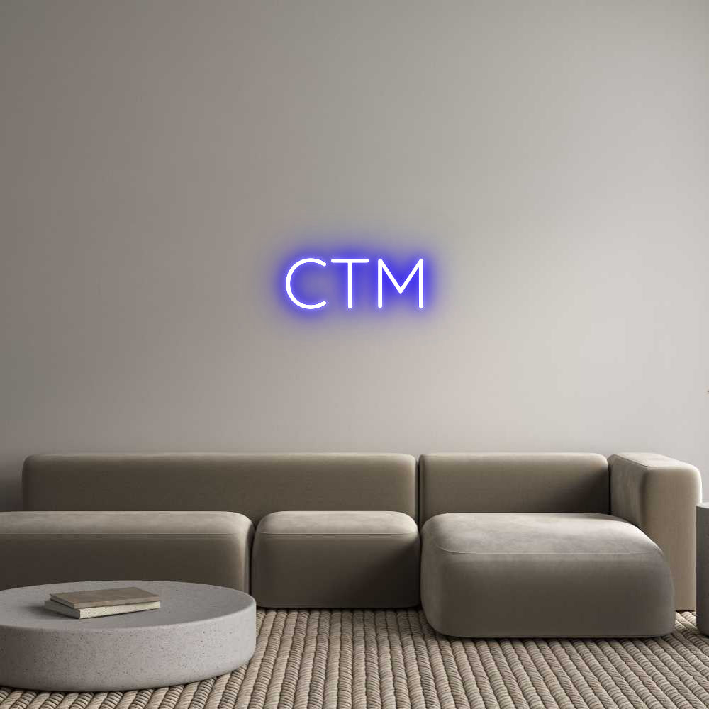 Custom Neon Sign Online Editor CTM