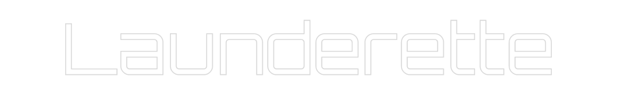 Editor on-line de letreiros neon personalizados Launderette