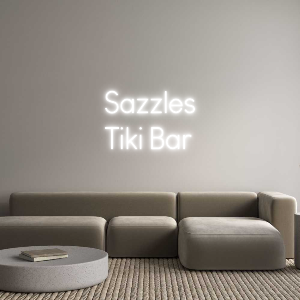 Custom Neon Sign Online Editor Sazzles
Tiki...