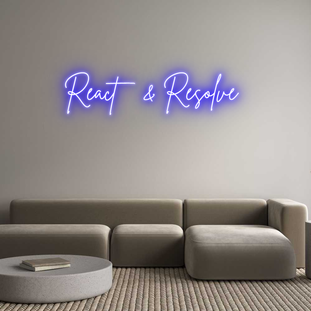 Custom Neon Sign Online Editor React & Resol...