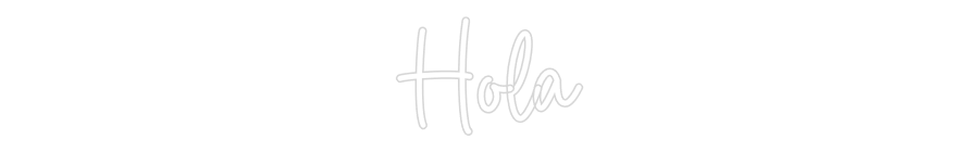 Custom Neon Sign Online Editor Hola