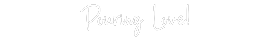 Brugerdefineret neonskilt online-redaktør hælder kærlighed!