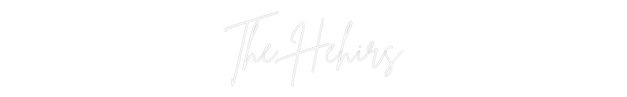 Custom Neon Sign Online Editor The Hehirs