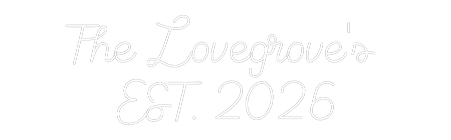 Custom Neon Sign Online Editor The Lovegrove...