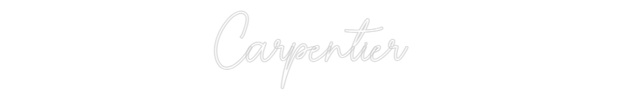 Custom Neon Sign Online Editor Carpentier